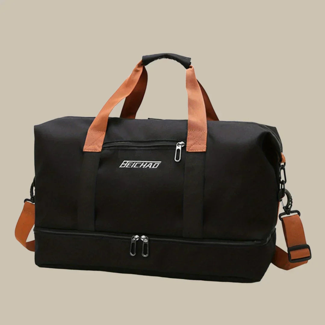 Women's Soft Oversized Tote Bag | Leather Style Multi-Pocket Shoulder Bag