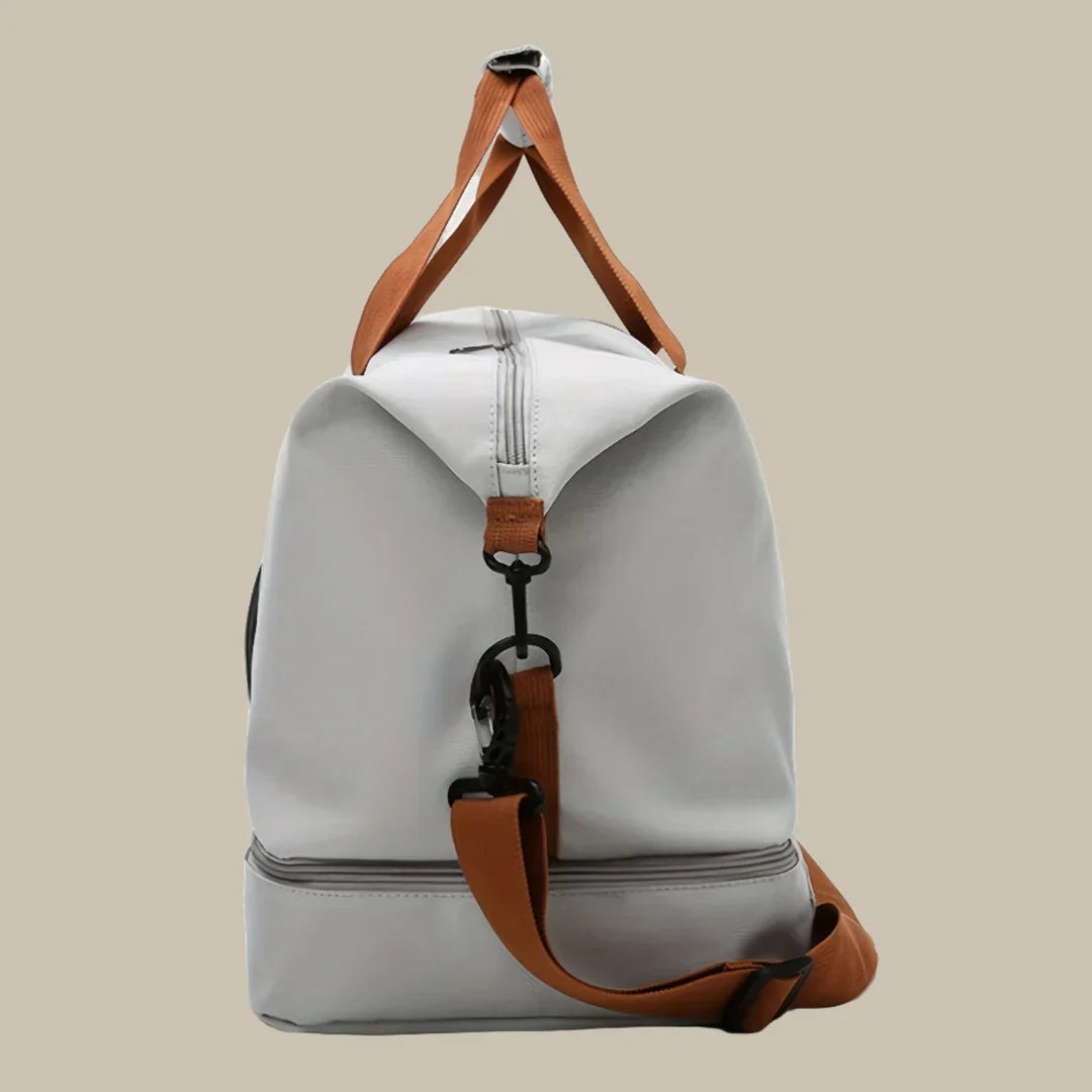 Women's Soft Oversized Tote Bag | Leather Style Multi-Pocket Shoulder Bag