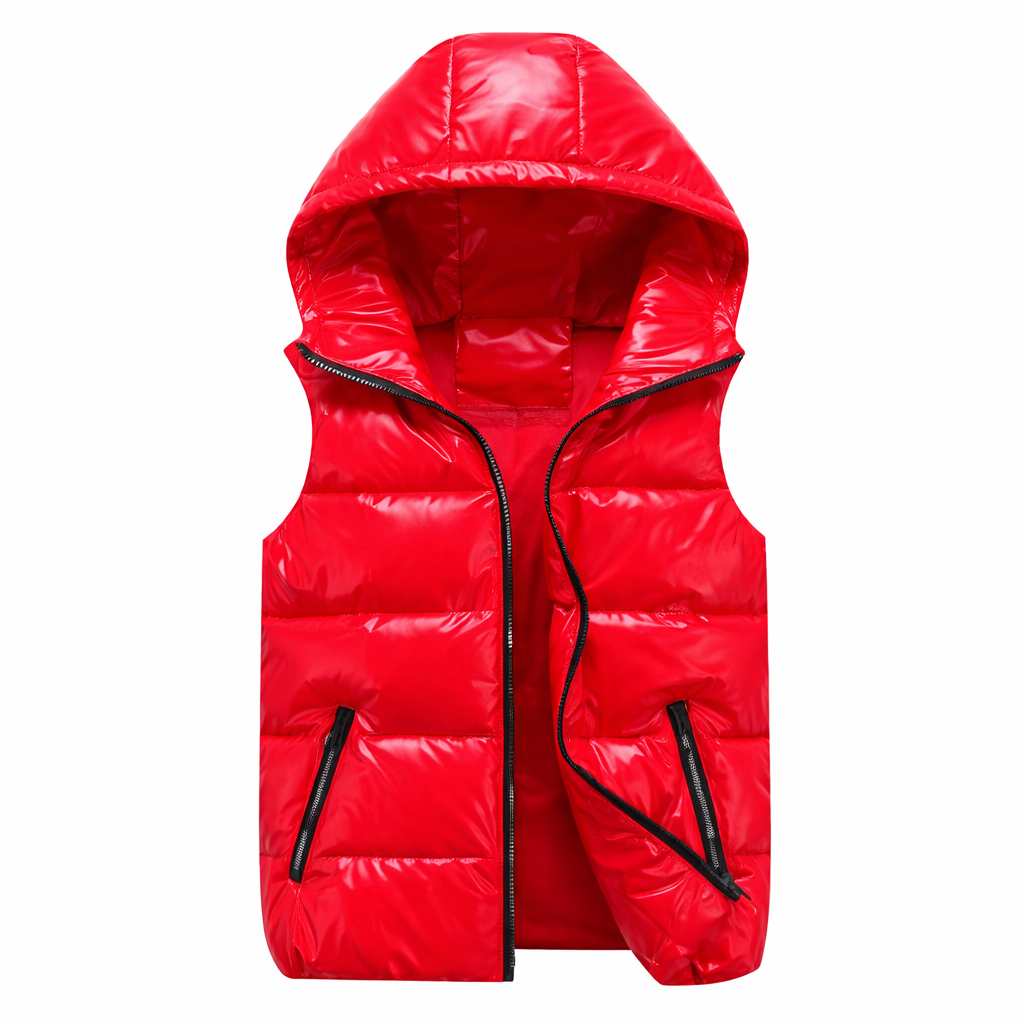 Men's Hooded Puffer Gilet | Lightweight Insulated Sleeveless Jacket