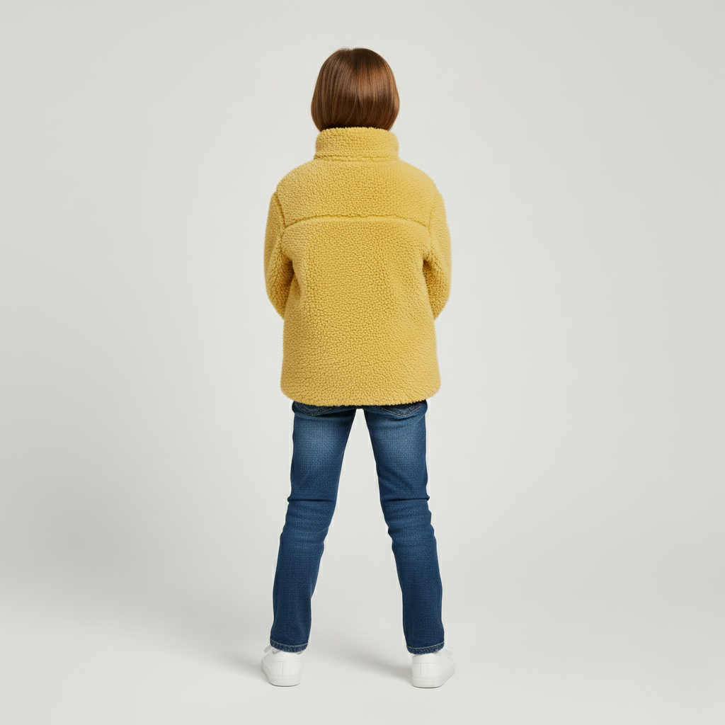 Cozy Cloud Plush Fleece Jacket for Kids
