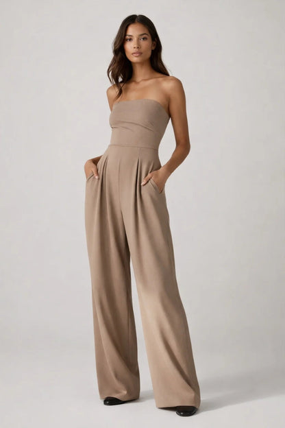 Women's Modern Strapless Summer Jumpsuit
