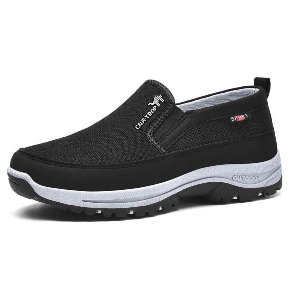 Men's Ergonomic Slip-On Comfort Shoes | Wide Fit Walking Shoes