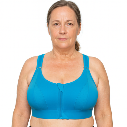 Women's High Support Sports Bra | Breathable Sweat-Wicking Workout Bra