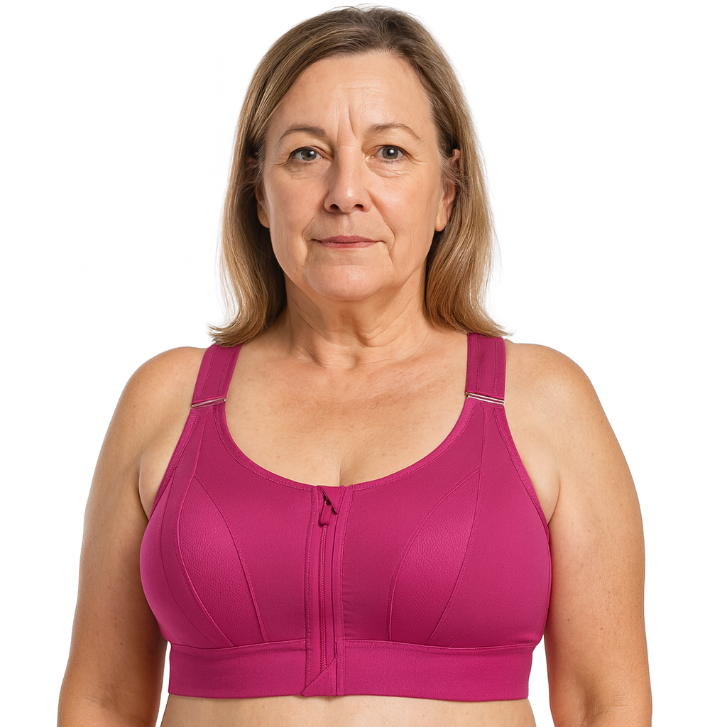 Women's High Support Sports Bra | Breathable Sweat-Wicking Workout Bra