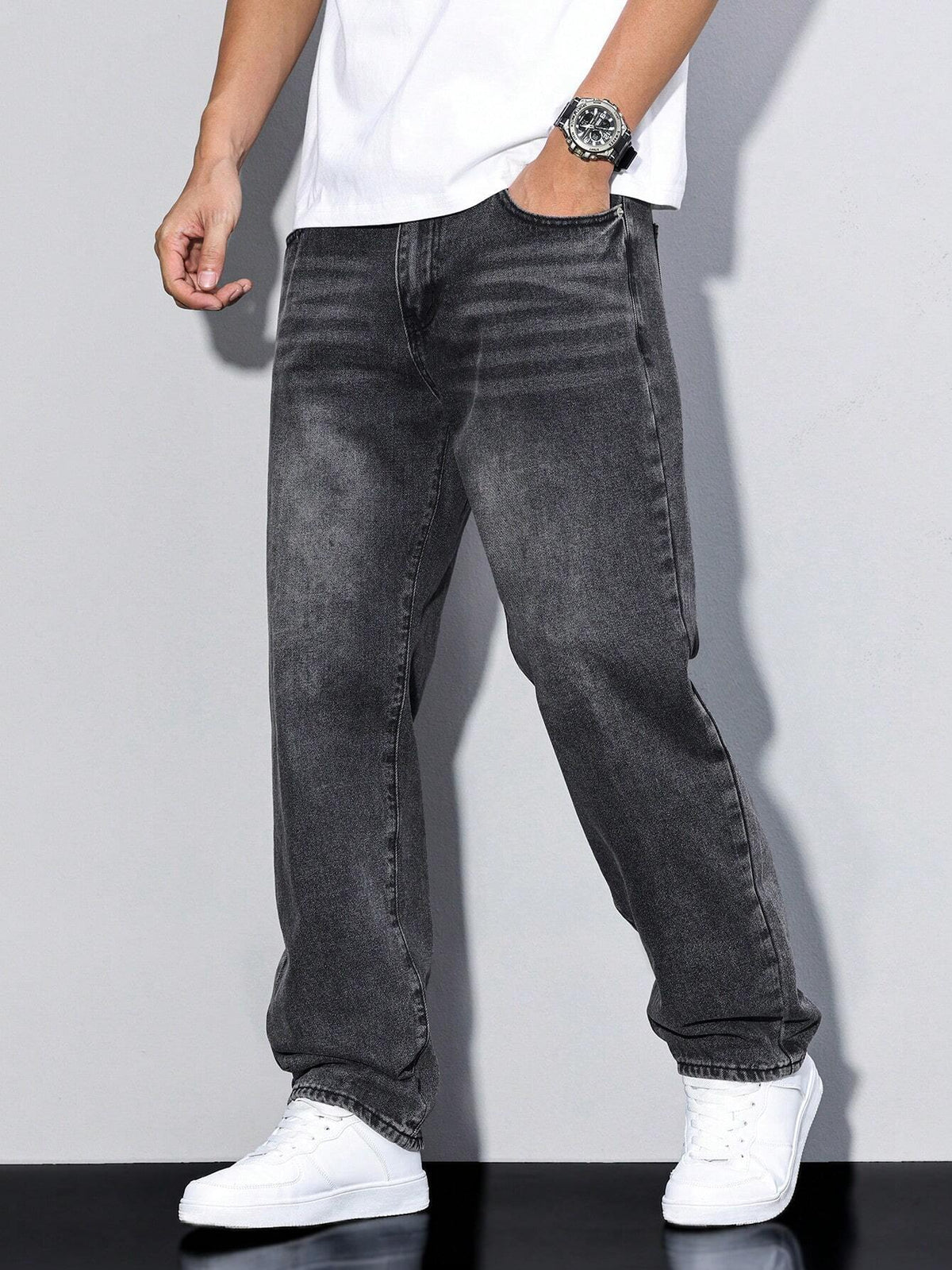 Men's Slim Fit Jeans | Stretch Everyday Denim Style