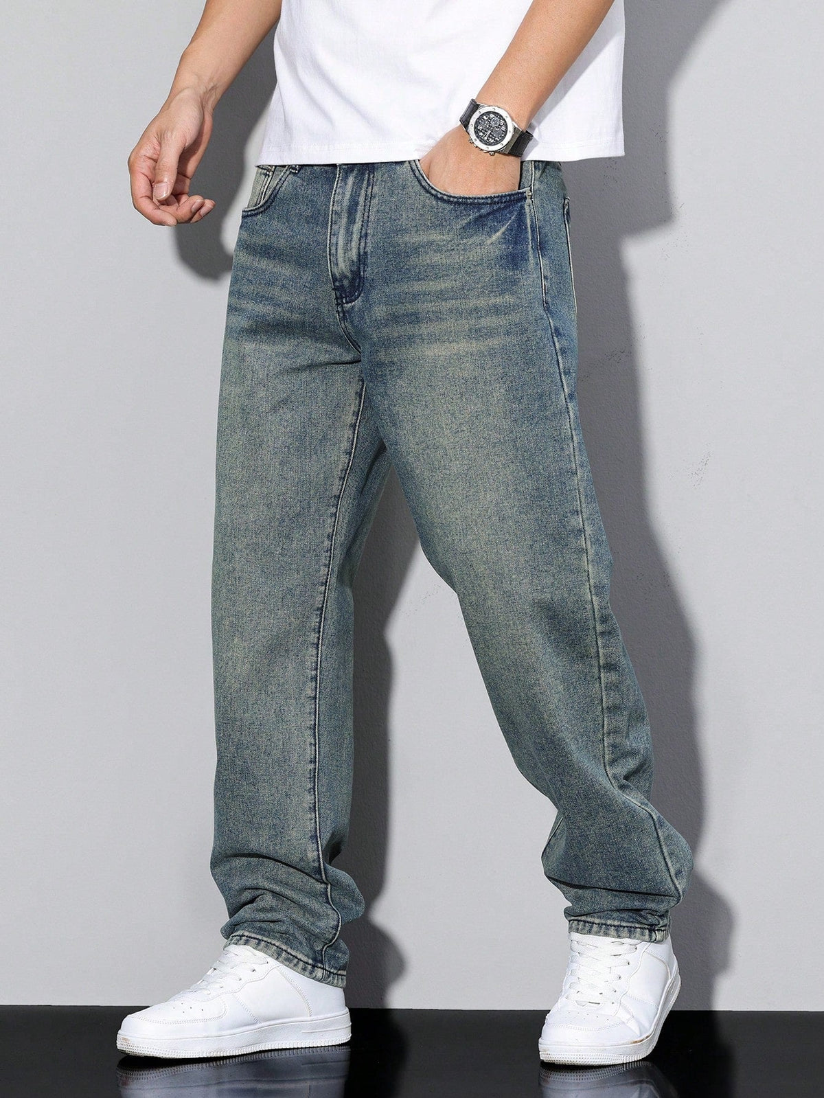 Men's Slim Fit Jeans | Stretch Everyday Denim Style