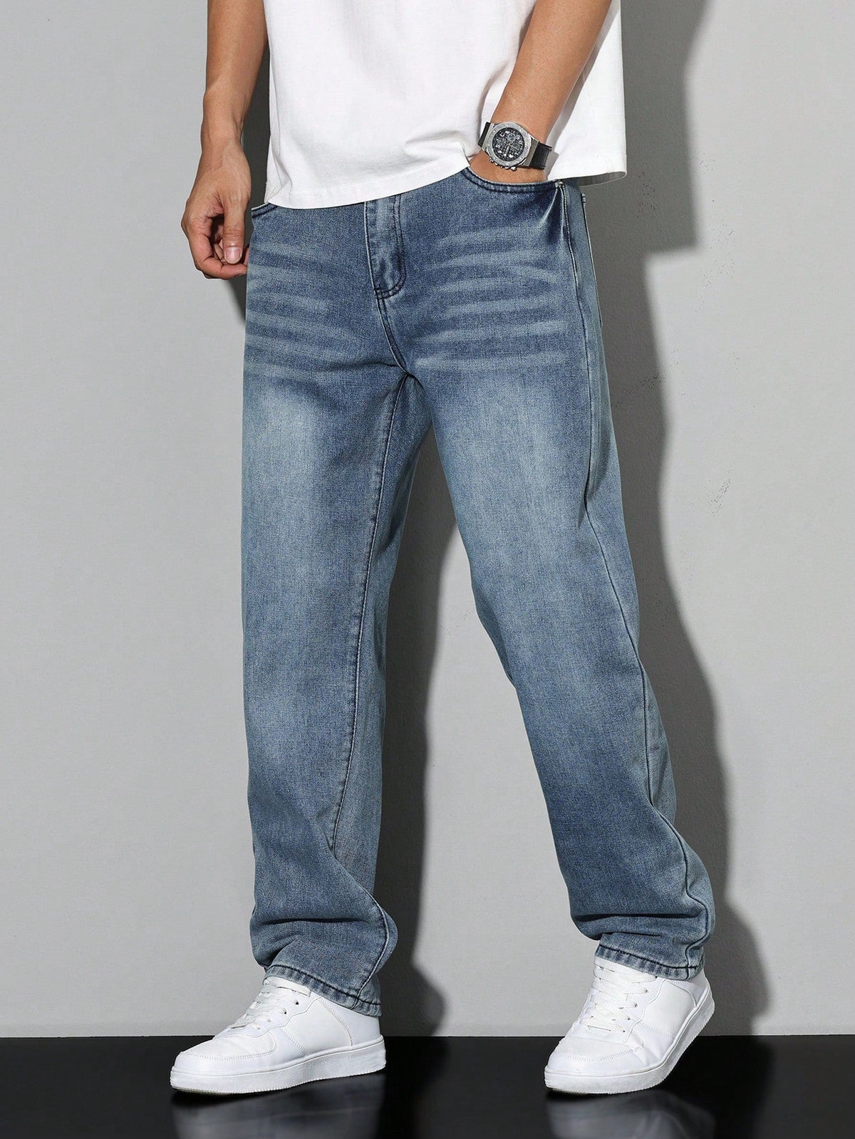 Men's Slim Fit Jeans | Stretch Everyday Denim Style