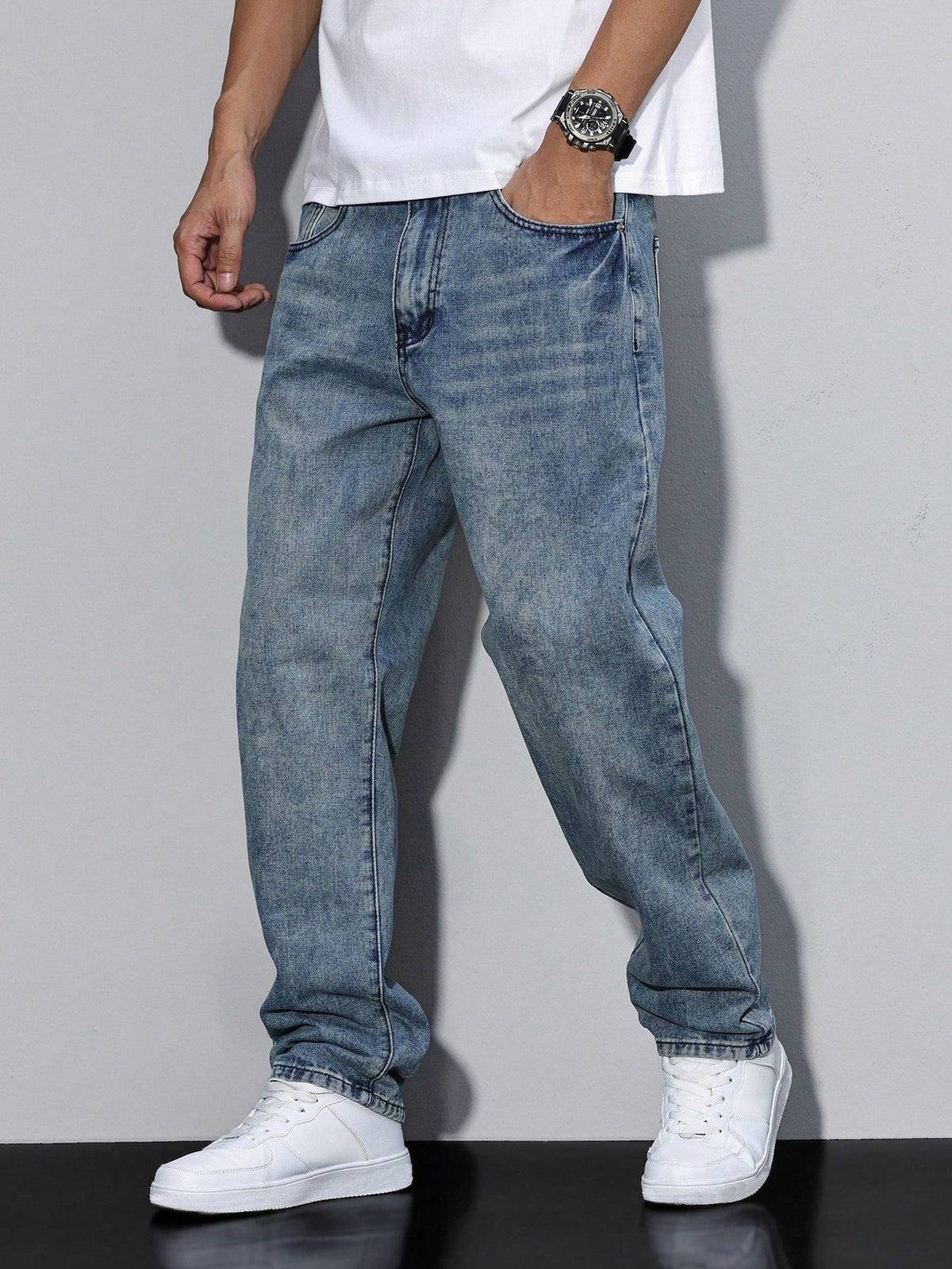 Men's Slim Fit Jeans | Stretch Everyday Denim Style