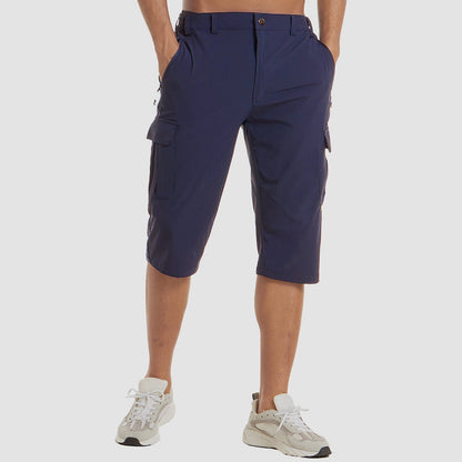 Men's Quick-Dry Multi-Pocket Cargo Shorts