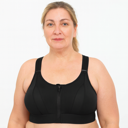 Women's High Support Sports Bra | Breathable Sweat-Wicking Workout Bra